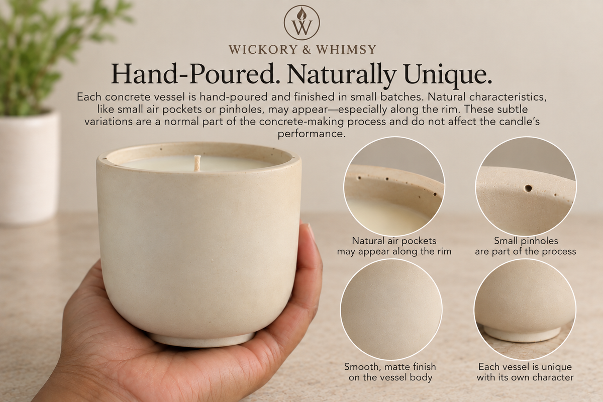 Coastal Bloom | Sea Salt, Freesia and Amber | 10 oz Concrete Soy Candle